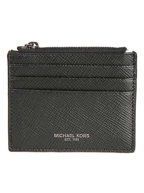 men's michael kors card holder|Michael Kors men's bifold wallet.